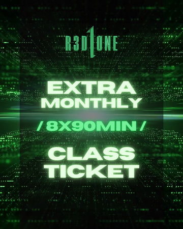 EXTRA MONTHLY /8x90 MIN/ CLASS TICKET