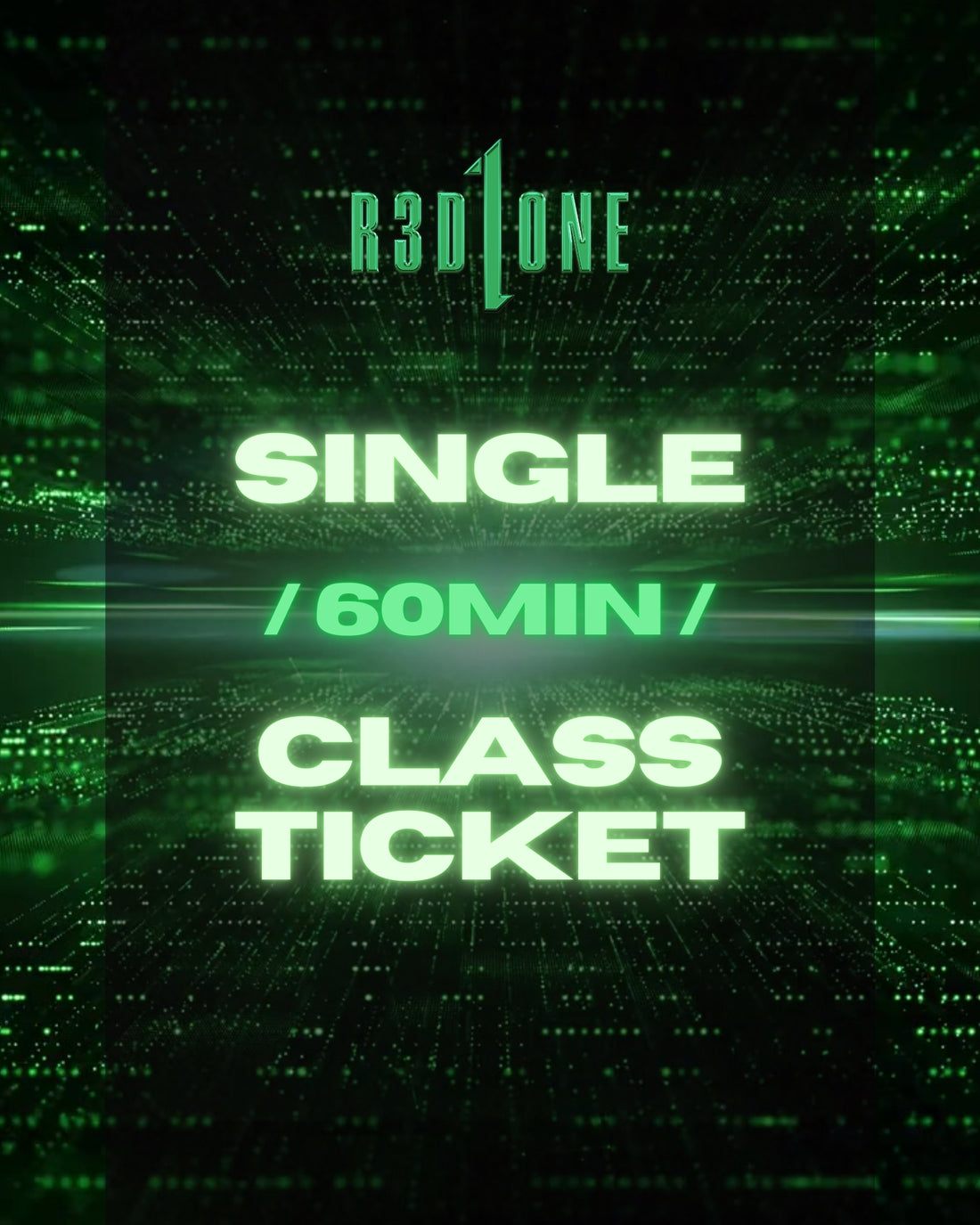 SINGLE /60 MIN/ CLASS TICKET