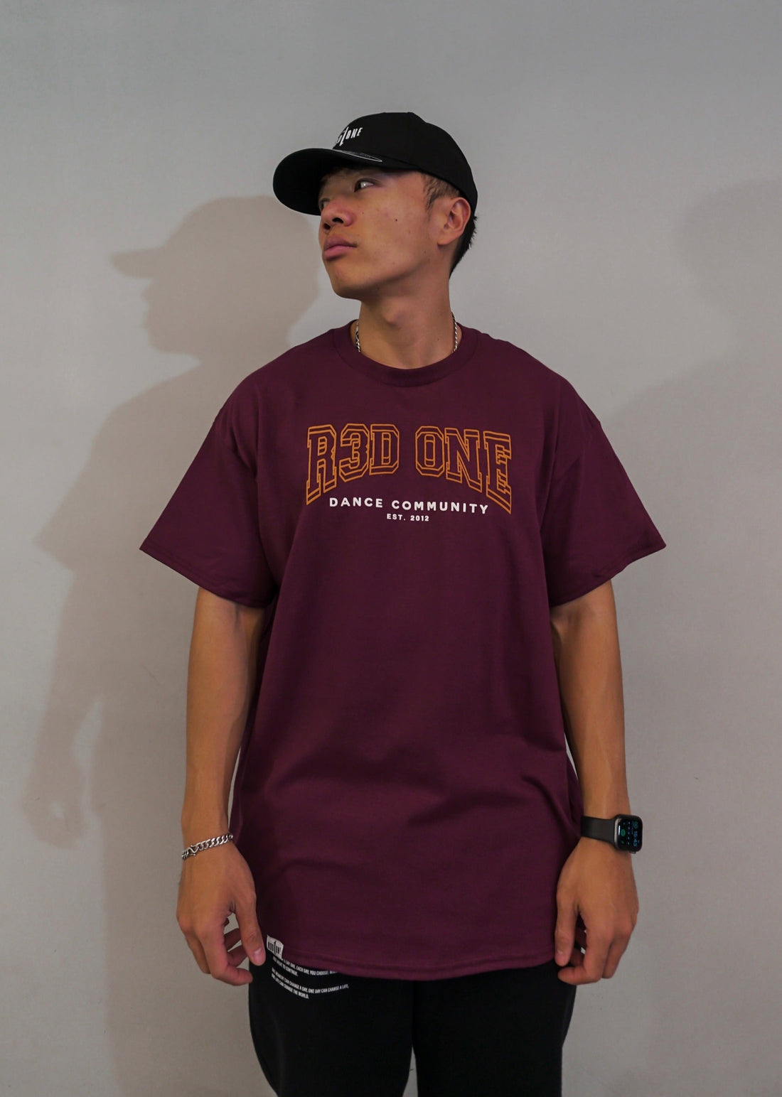 VARSITY T-SHIRT MAROON