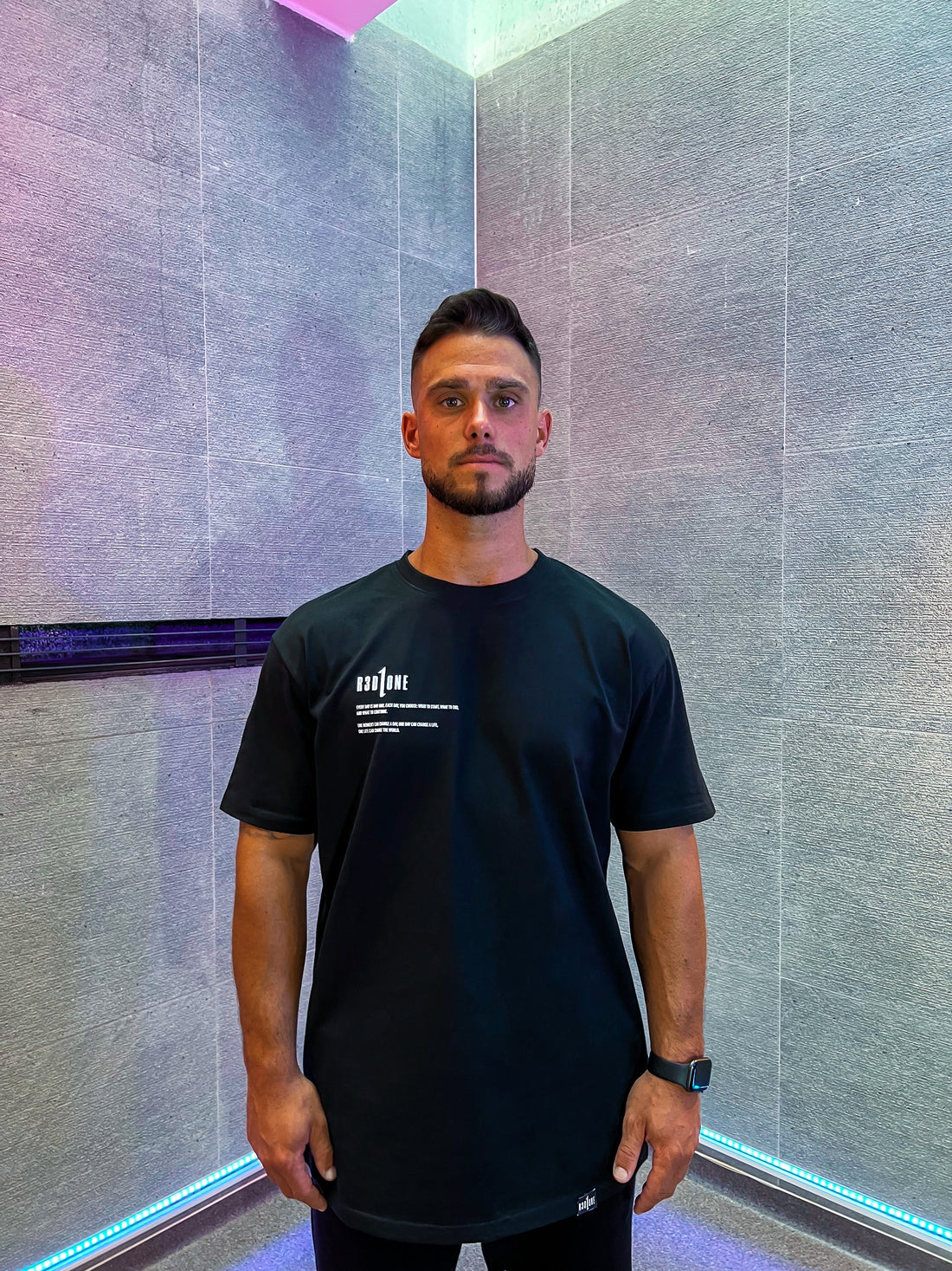 DAY ONE OVERSIZED T-SHIRT BLACK