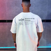 DAY ONE OVERSIZED T-SHIRT OFF-WHITE