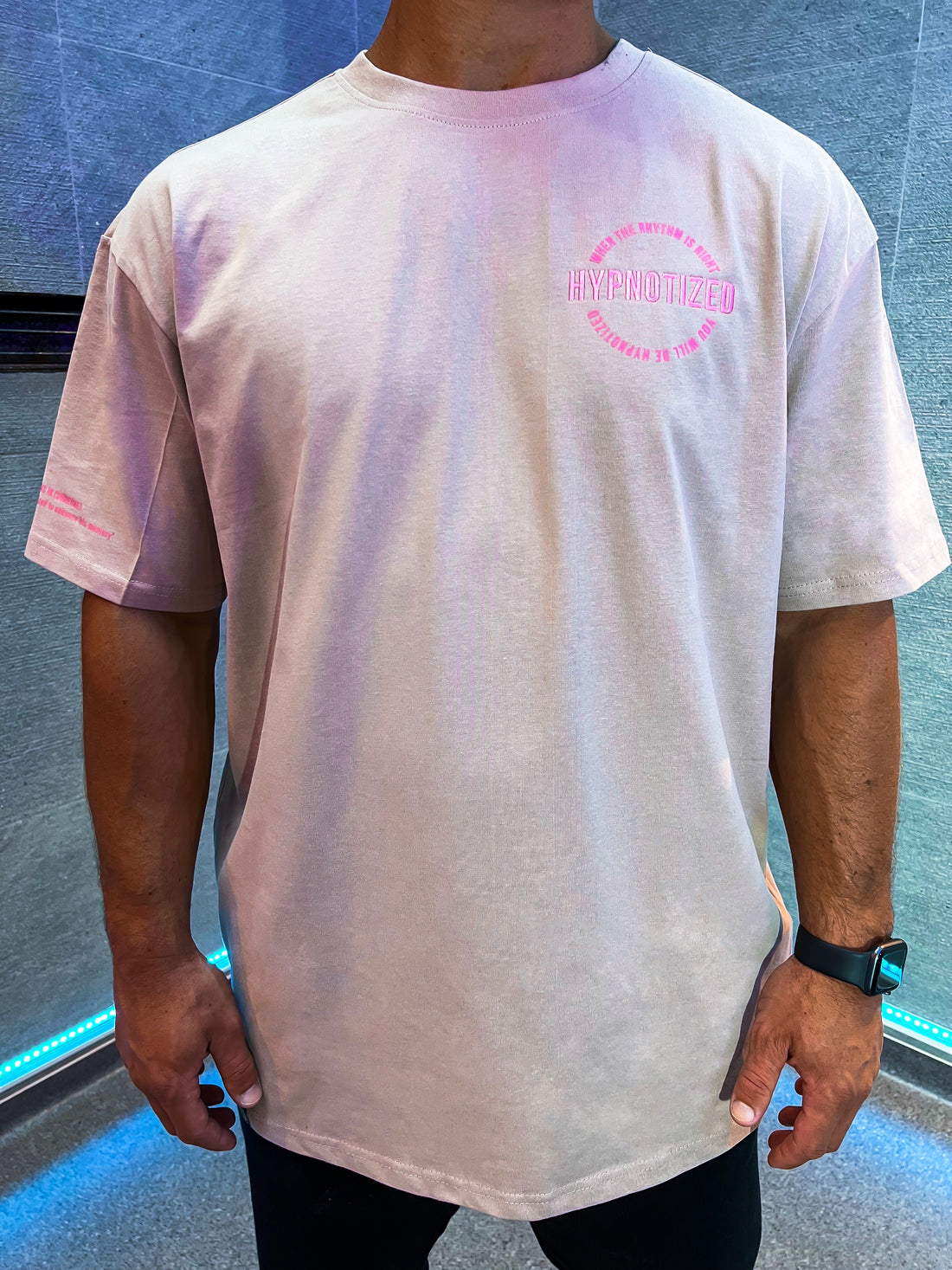 HYPNOTIZED OVERSIZED T-SHIRT DUSK ROSE