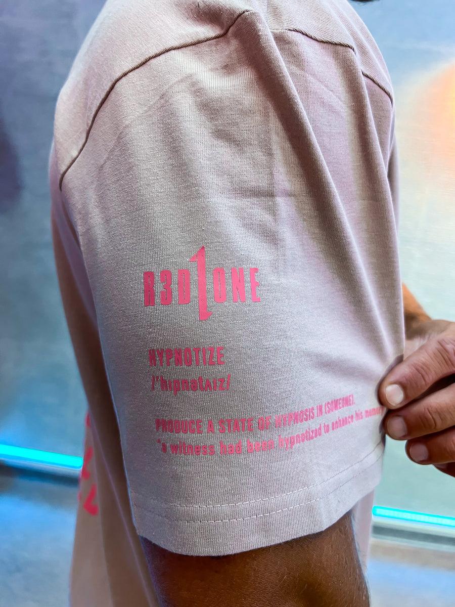 HYPNOTIZED OVERSIZED T-SHIRT DUSK ROSE